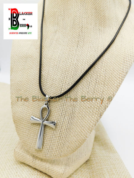 Ankh, Black Stainless Steel Ankh Charm, In stock!