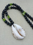 Men Necklaces Black Green Beaded Gift Wedding Photography Black Beaded Gift for Him