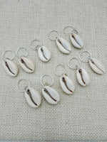 Cowrie Hair Jewelry Silver Accessories Handmade Shell Dangle