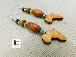 African Earrings Ethnic Jewelry Women Long Handmade Black Owned